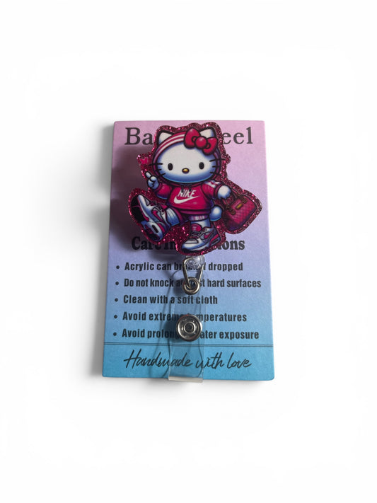 Hello Kitty and Nike Badge Reel