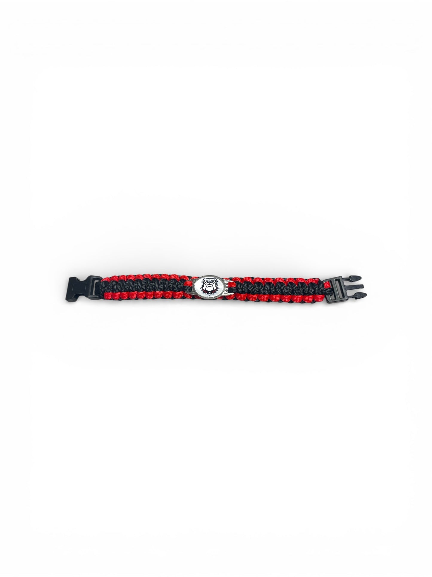Georgia Bulldog Paracord Bracelet