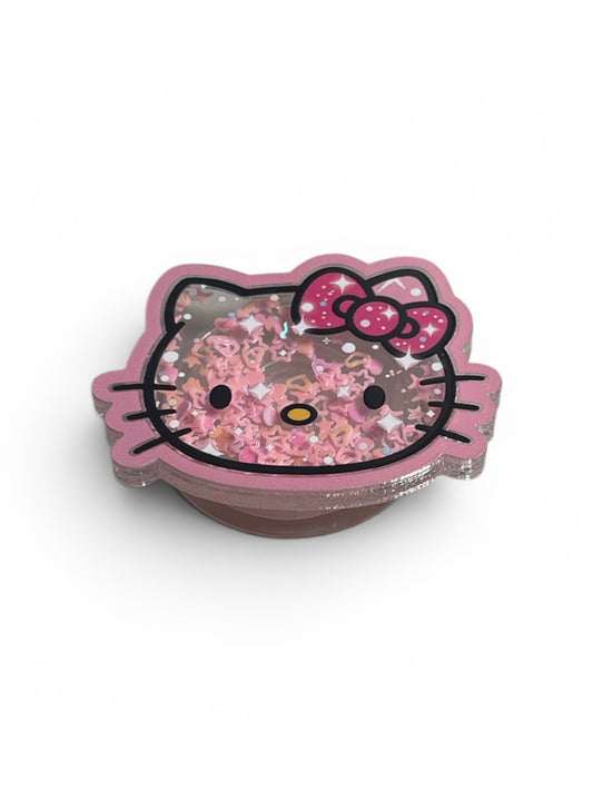 Hello Kitty Glitter Phone Grip