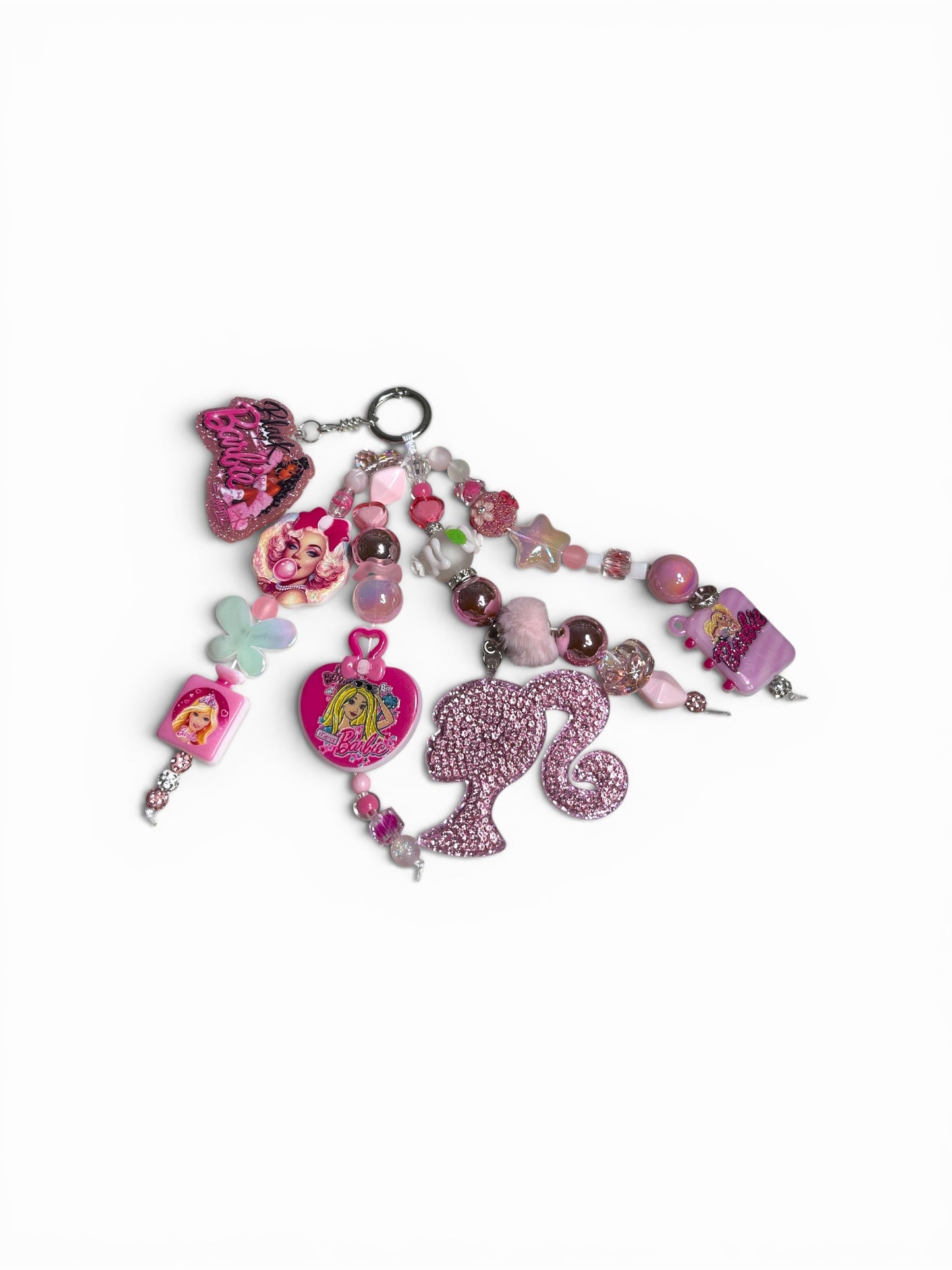 Black Barbie Bag Charm