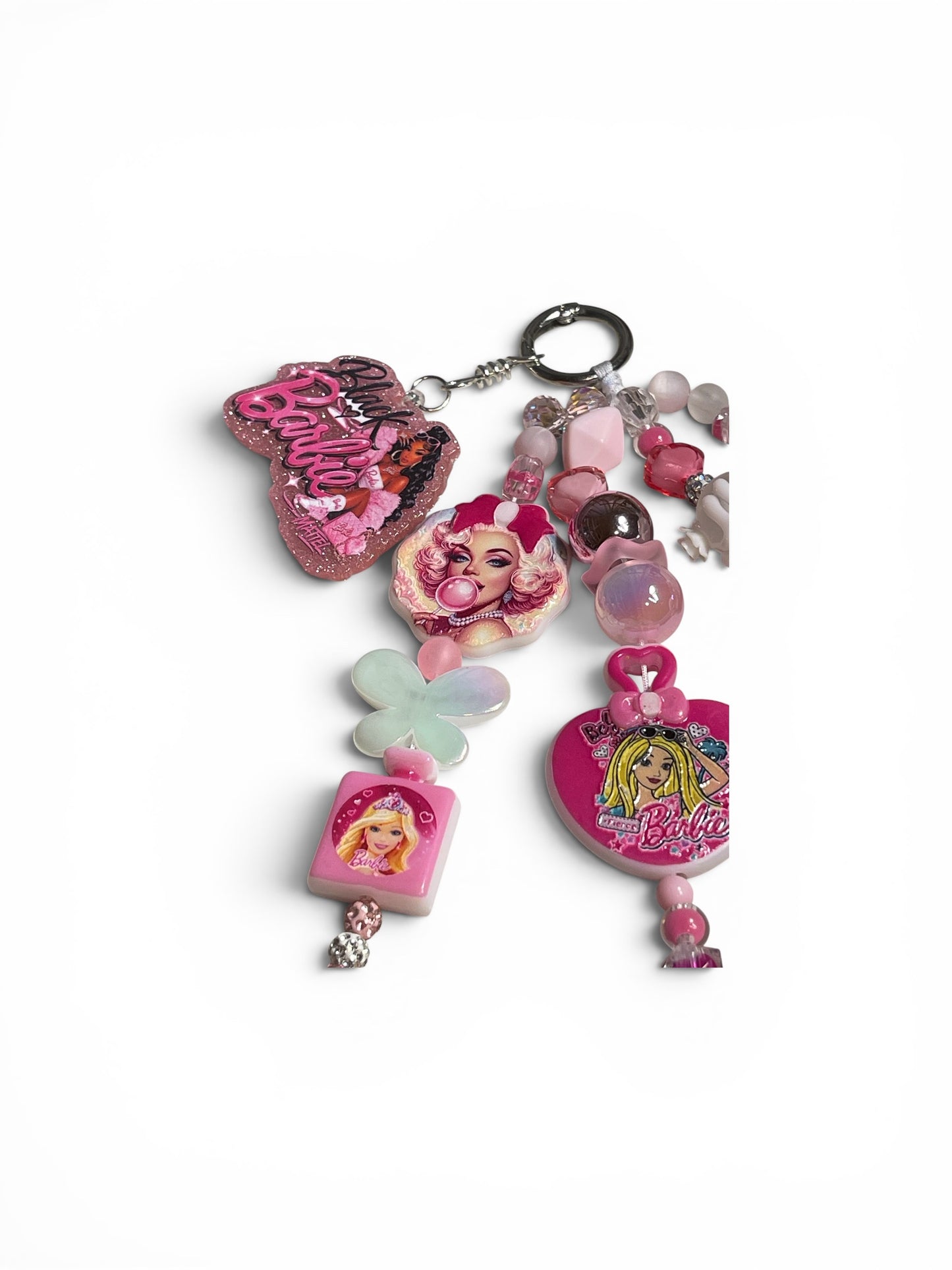Black Barbie Bag Charm