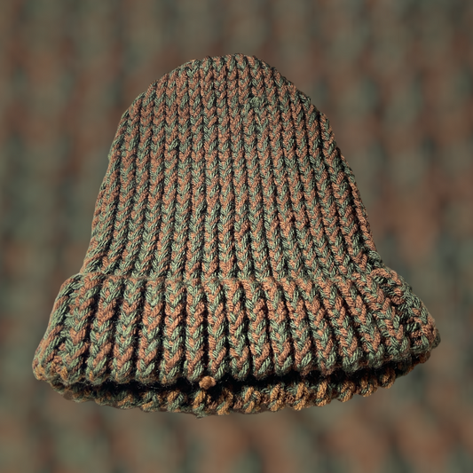 Camouflage Handmade Knitted Hat