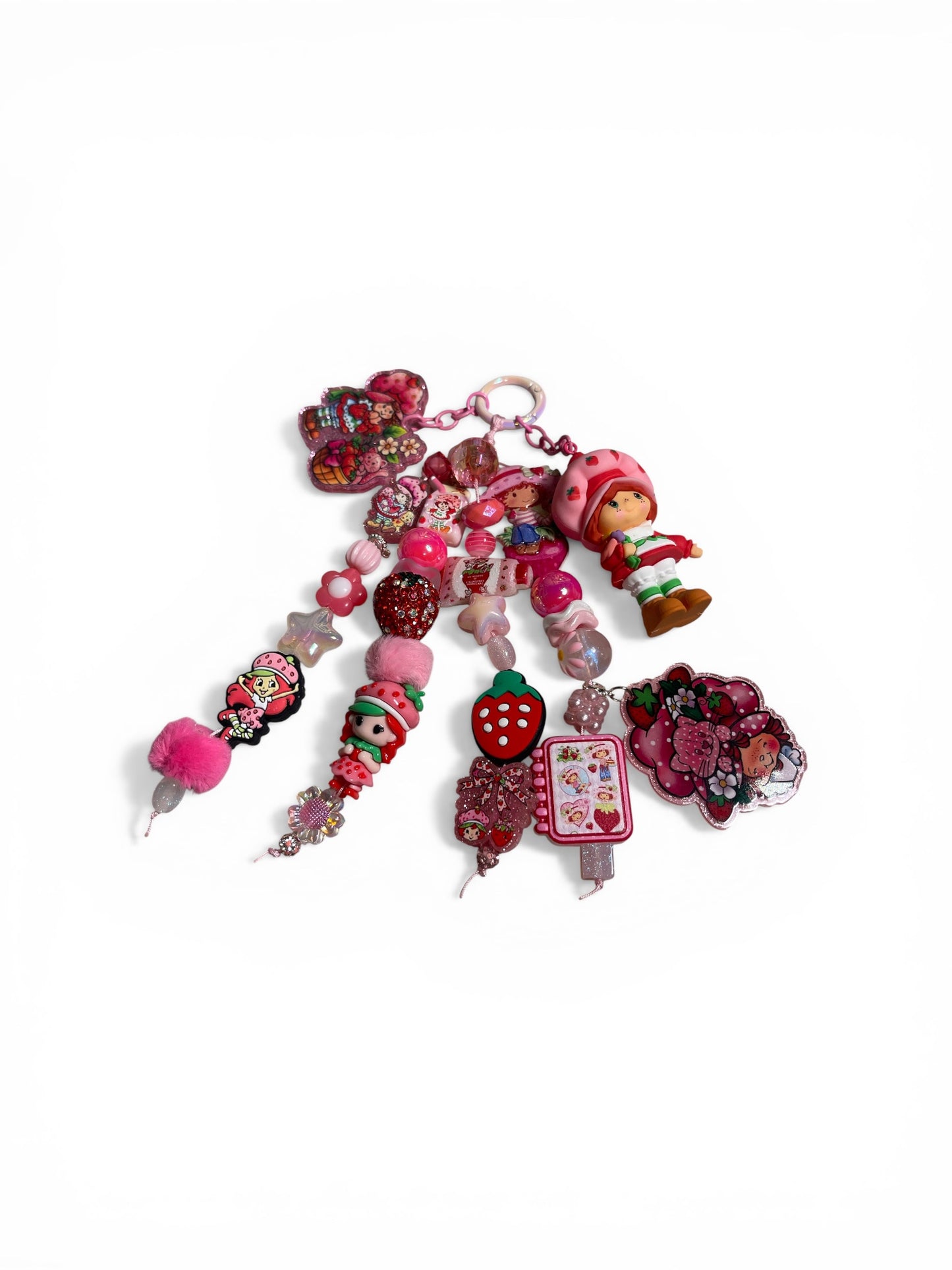 Strawberry Shortcake Bag Charm