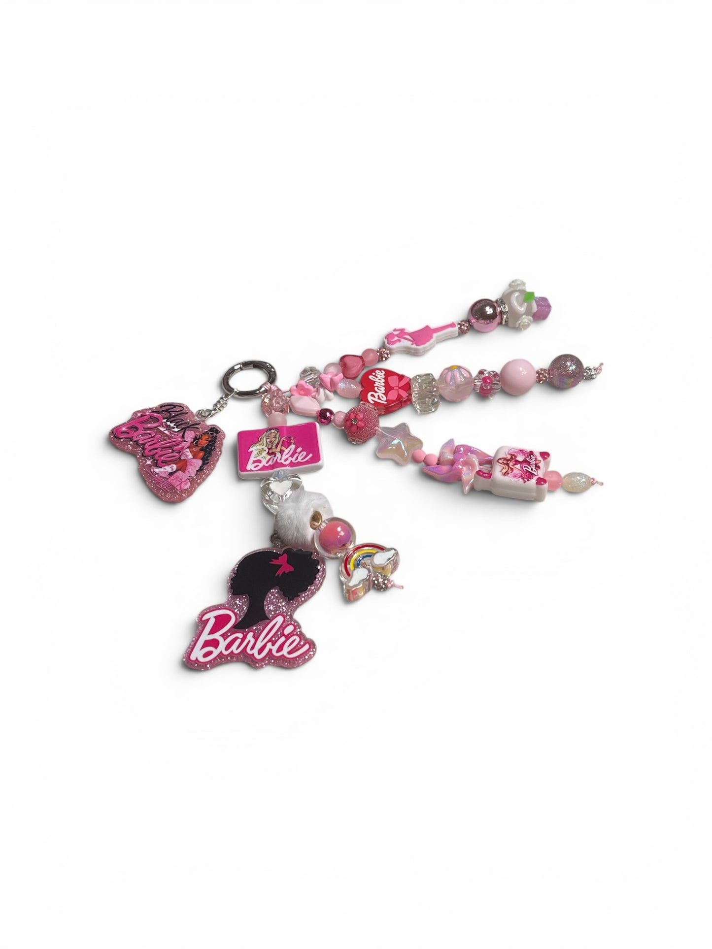 Black Barbie Bag Charm