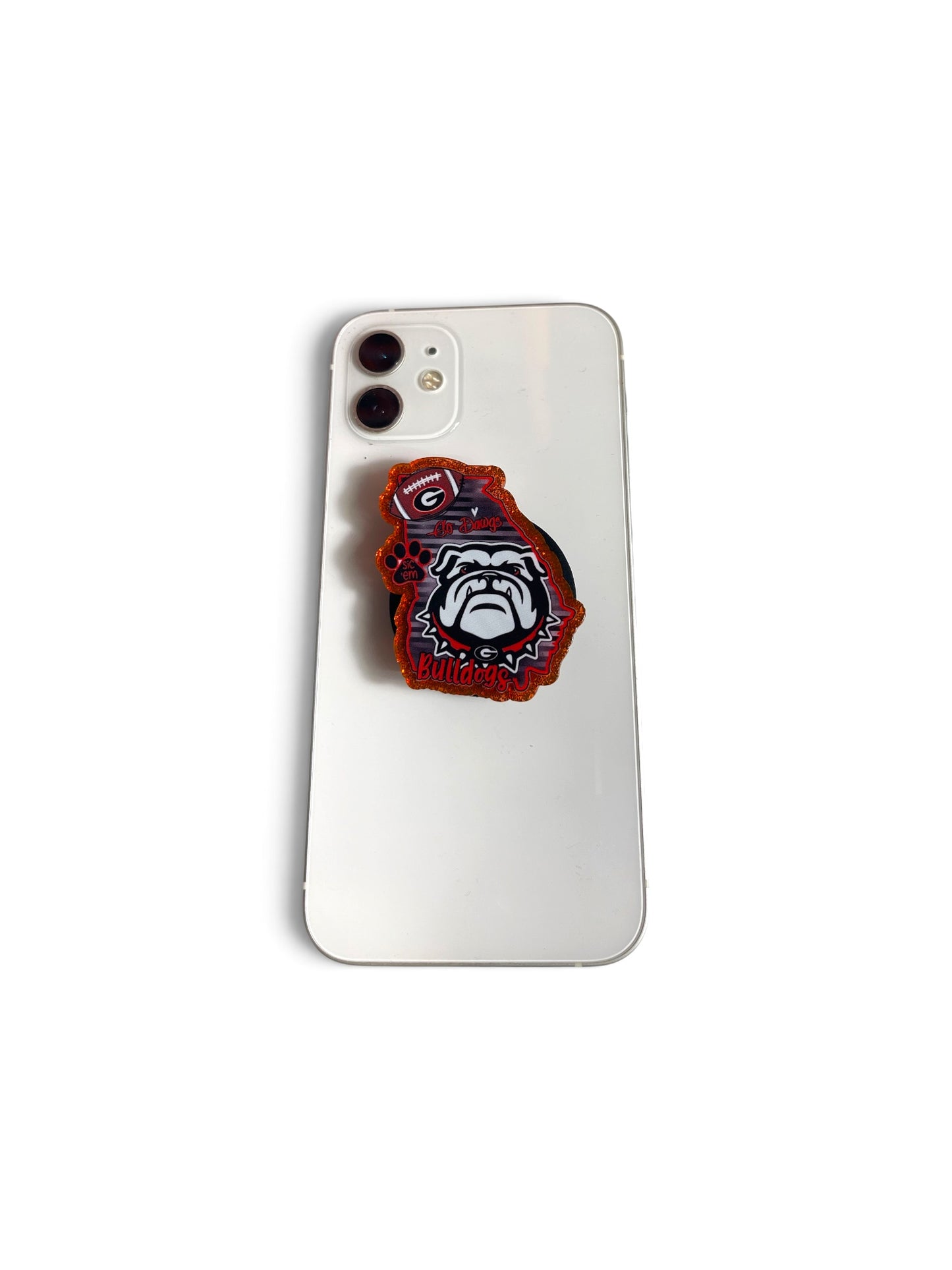 Georgia Bulldog Phone Grip
