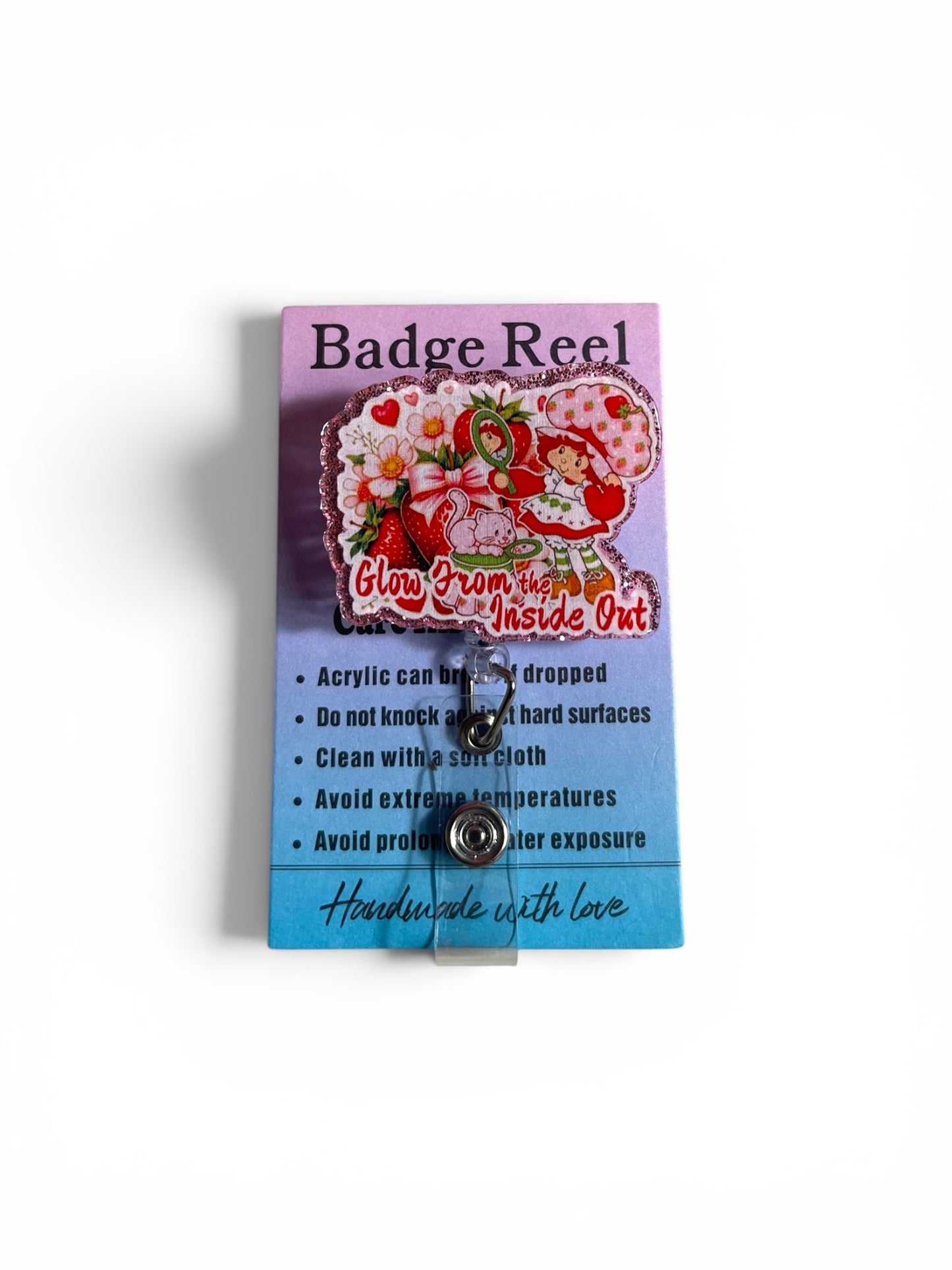 Strawberry Shortcake Badge Reel