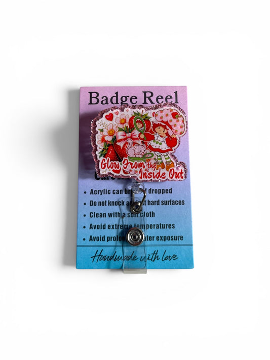 Strawberry Shortcake Badge Reel