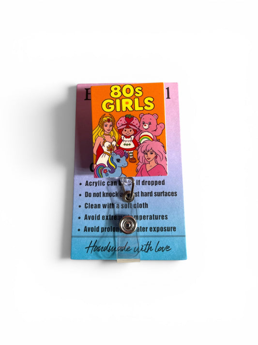 80’s Girls Badge Reel