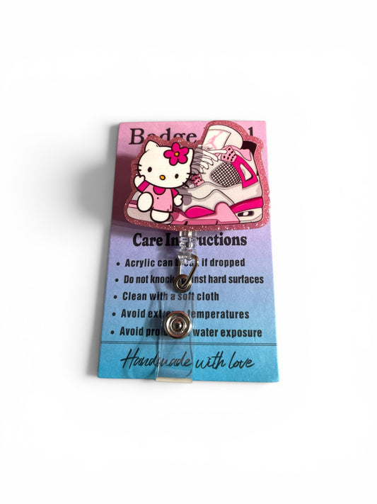 Hello Kitty x Nike Badge Reel