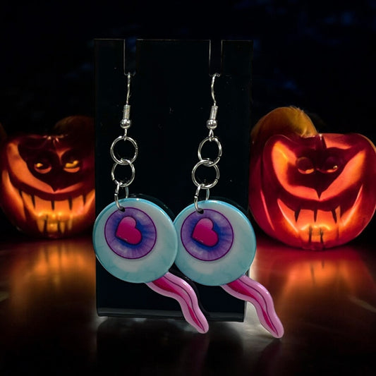 Halloween and Gothic Eyeball Earrings