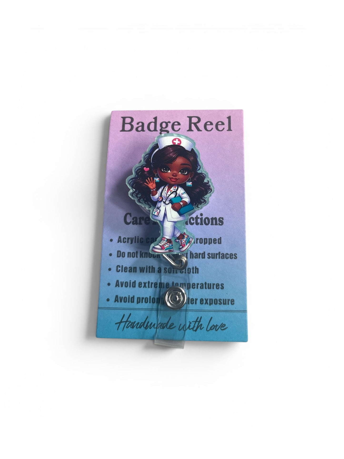 Nurse Badge Reel