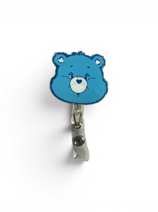 Care Bear Light Blue Badge Reel