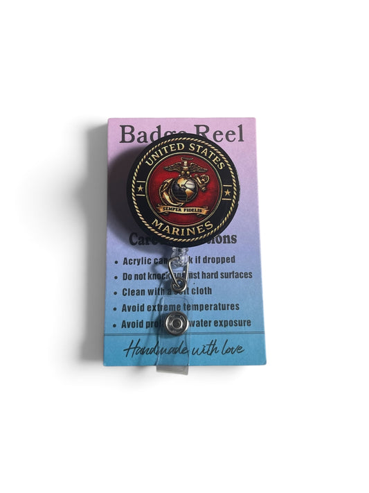 US Marines Badge Reel