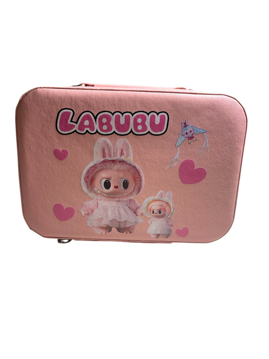 Labubu Pink Makeup Case