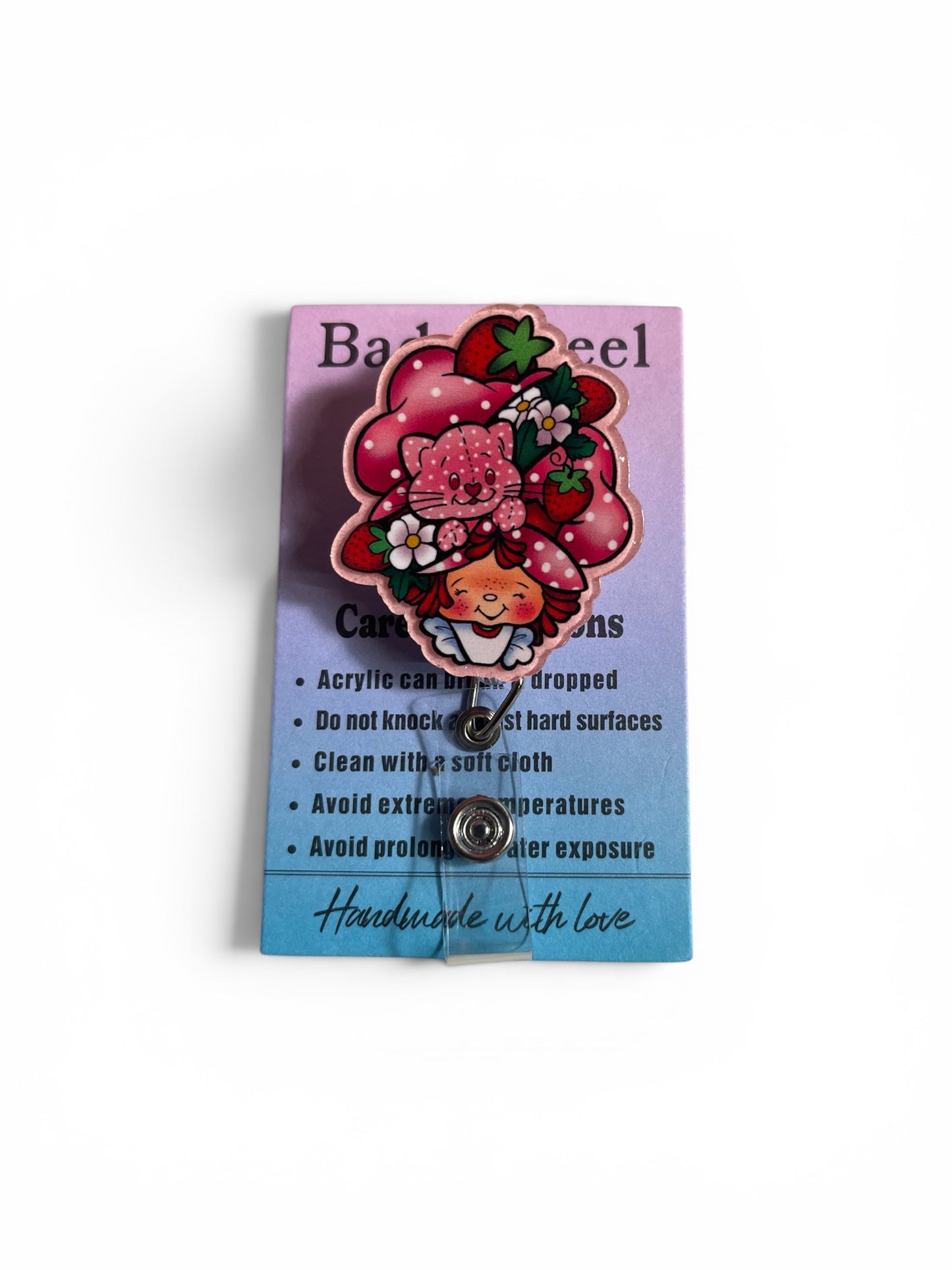Strawberry Shortcake Badge Reel