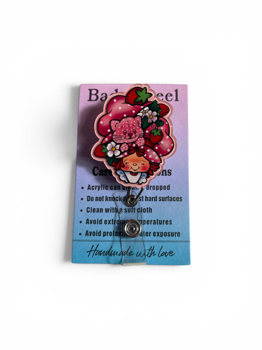 Strawberry Shortcake Badge Reel