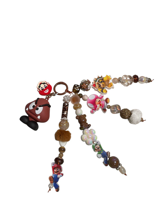 Mario Bros Goomba Bag Charm