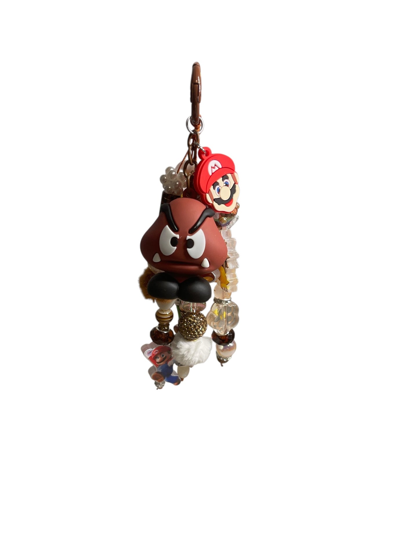 Mario Bros Goomba Bag Charm