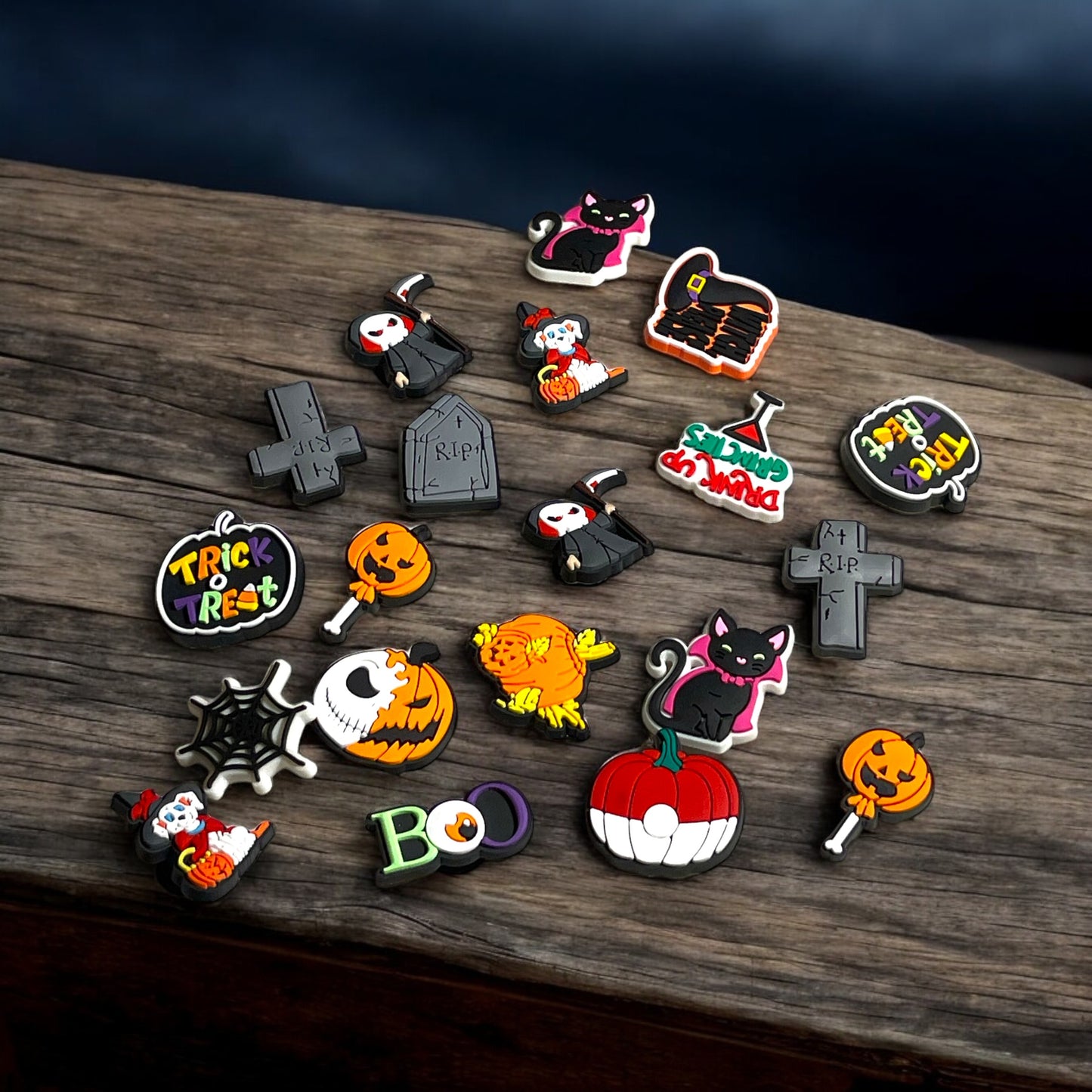 Halloween Charms for Shoes, Bags and Bracelets