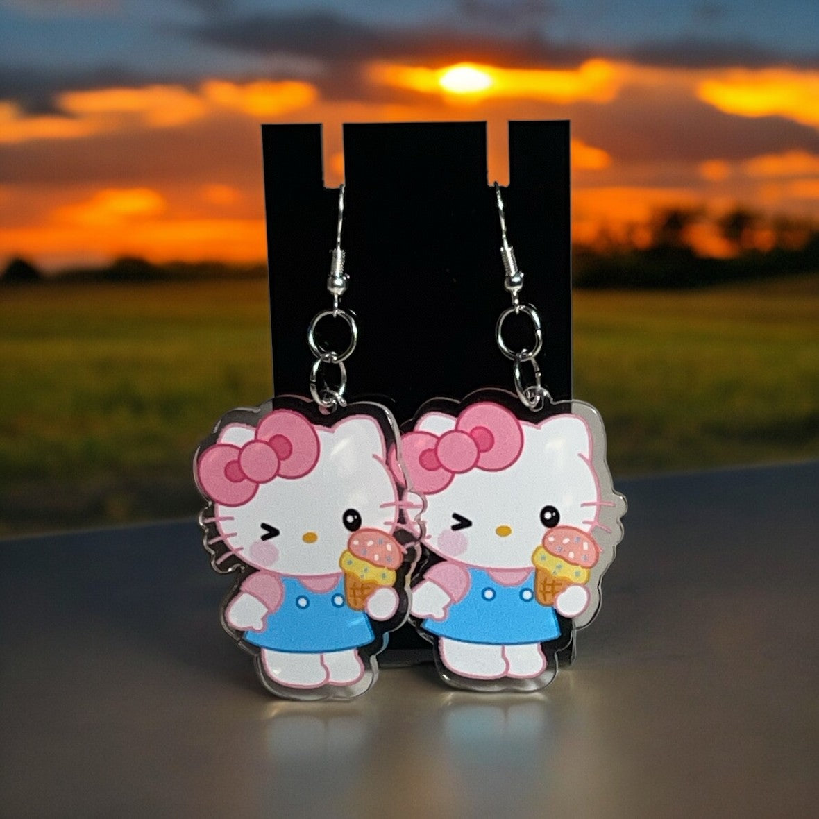 Kitty and Family Earrings