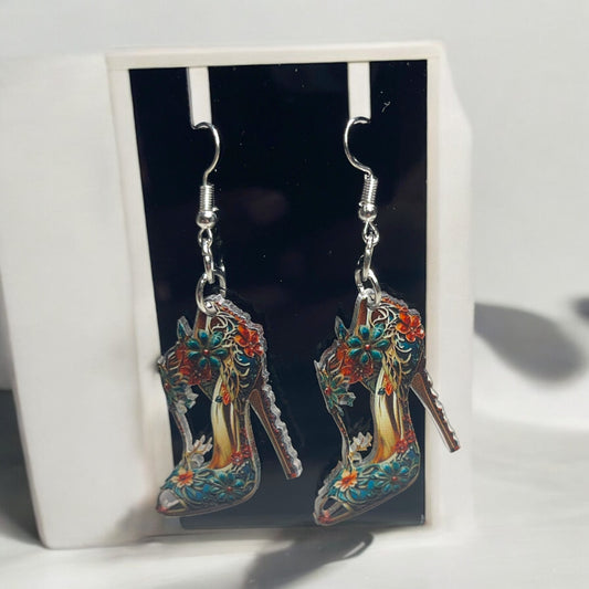 High Heel Shoe Earrings