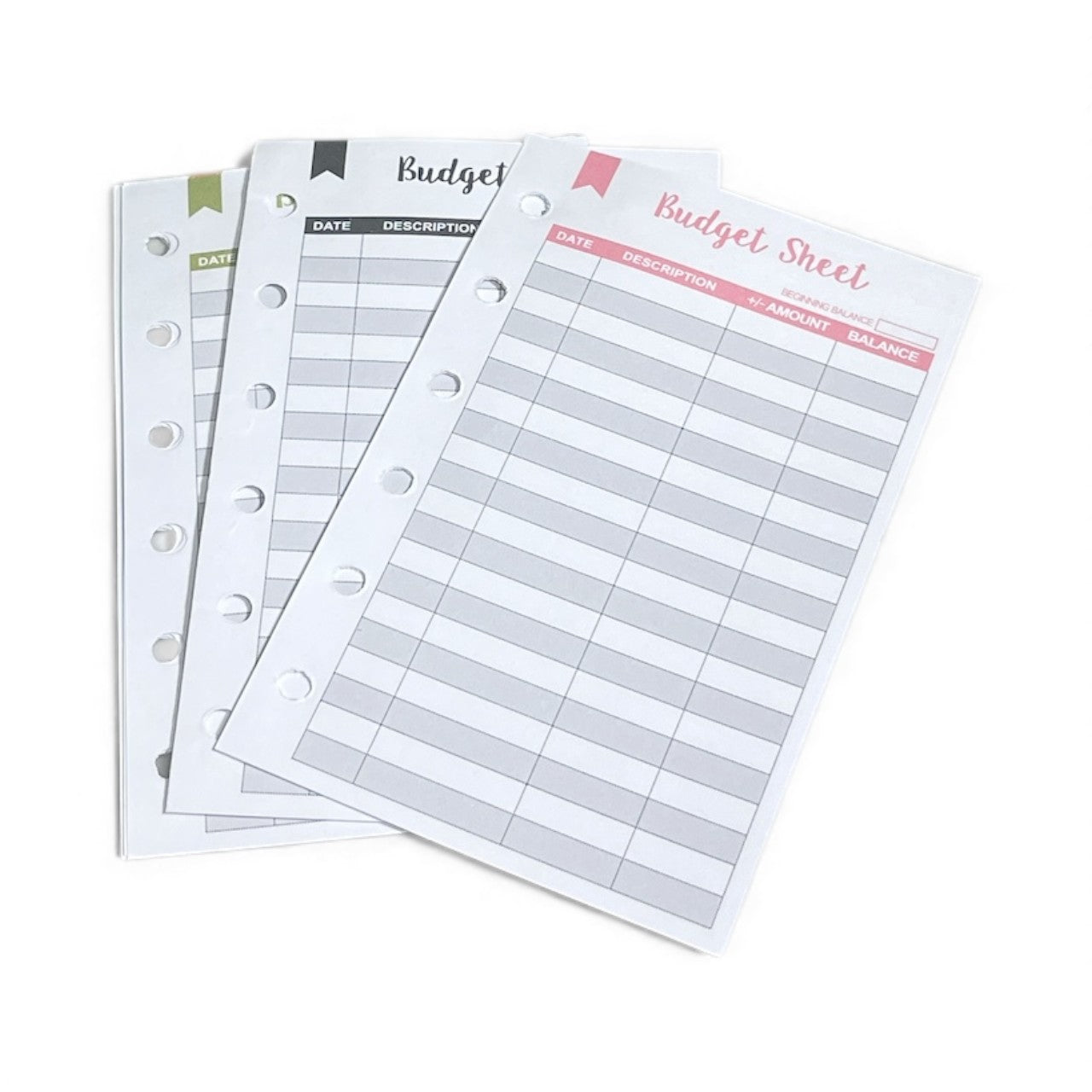 Jeep Light Pink Budget Binder