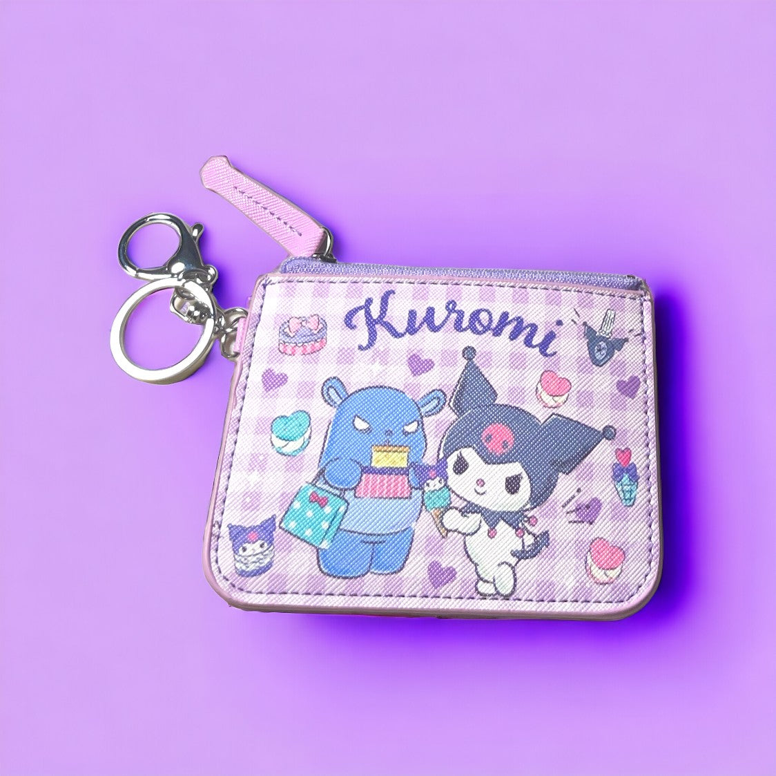 HK ( HELLO KITTY) and Friends Keychain Wallet