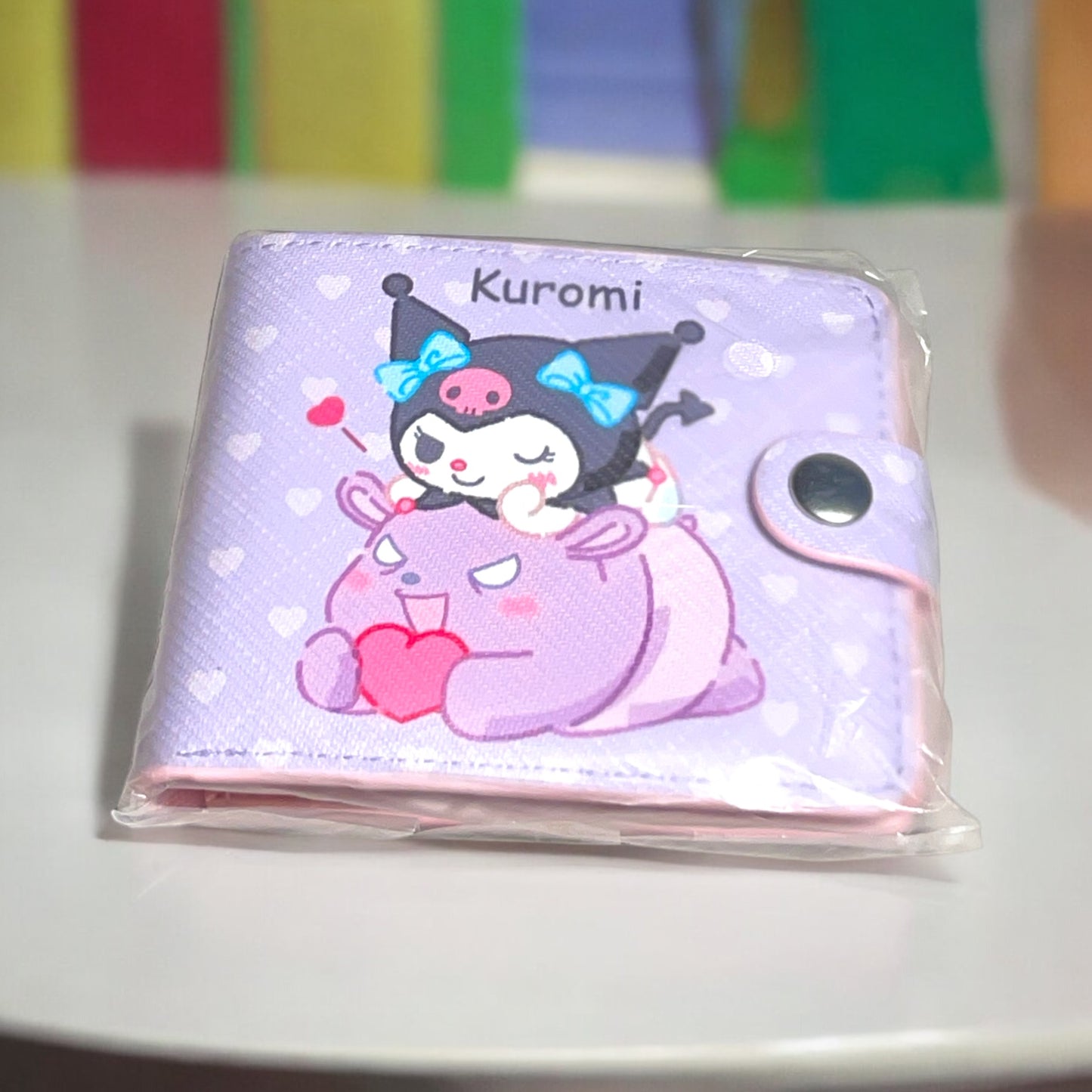 HK (Hello Kitty) Wallets with Snap Closure