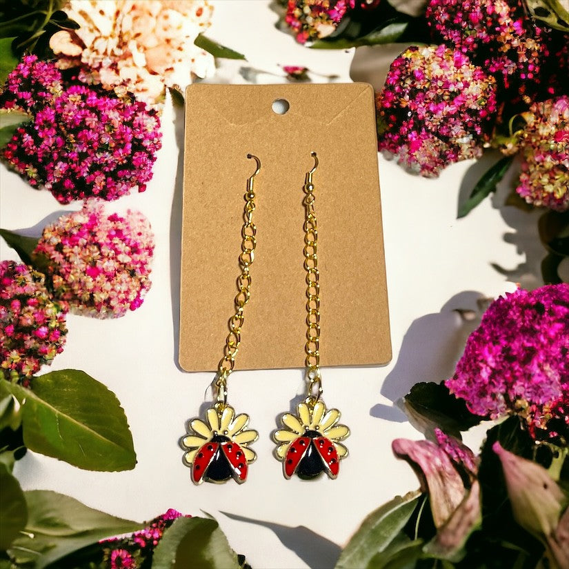 Ladybug Earrings