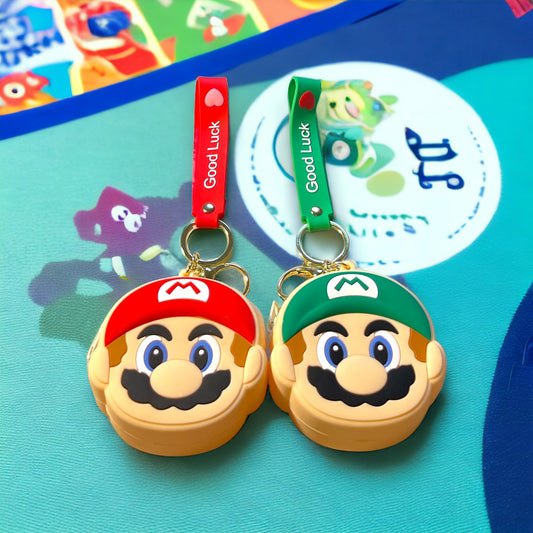 Mario Coin Bag Keychain