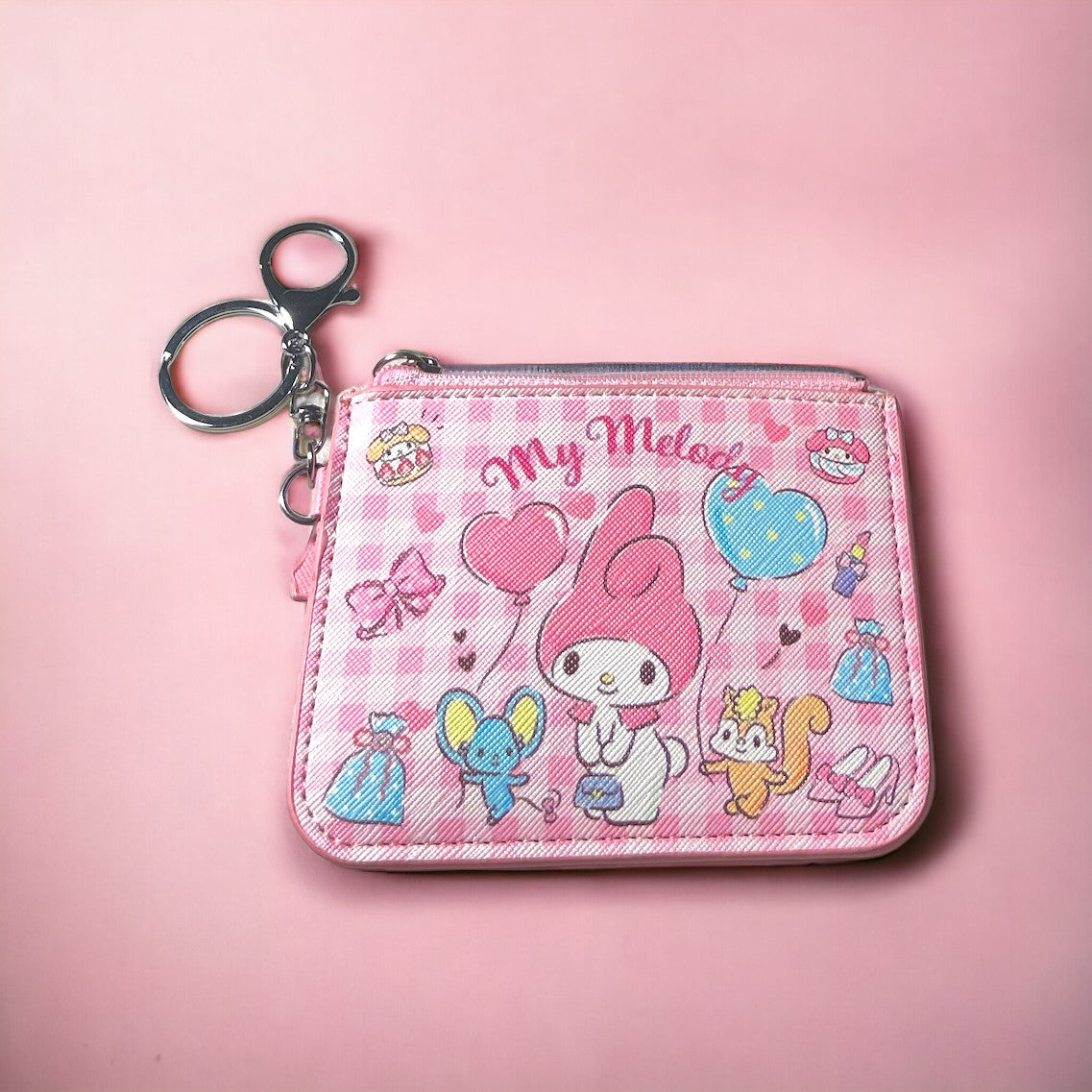 HK ( HELLO KITTY) and Friends Keychain Wallet