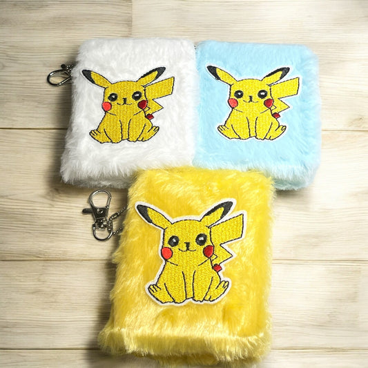 Pikachu Notepad Keychain Fluffy