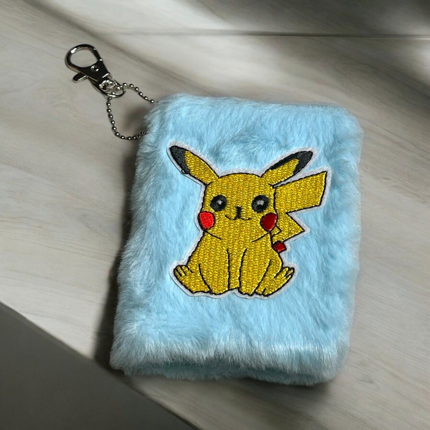 Pikachu Notepad Keychain Fluffy