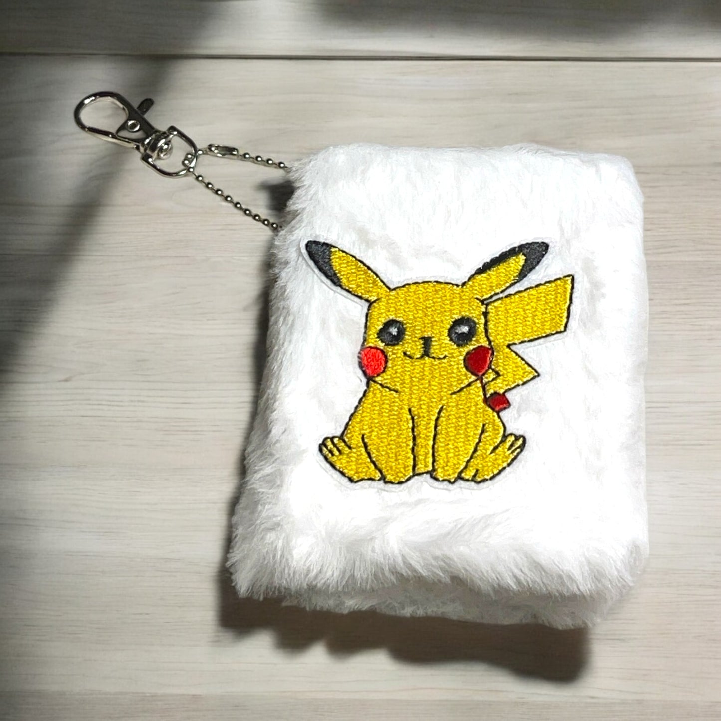 Pikachu Notepad Keychain Fluffy