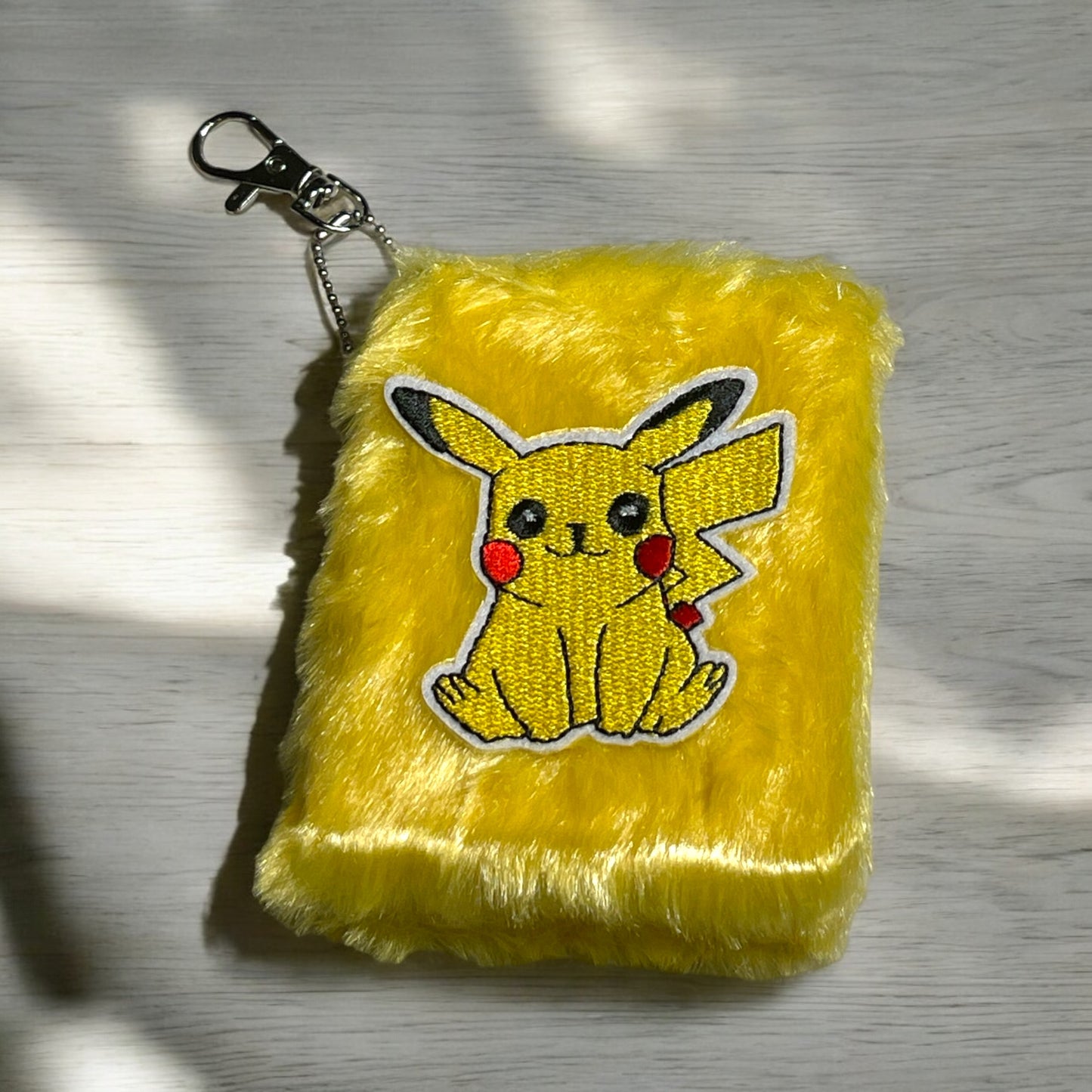 Pikachu Notepad Keychain Fluffy