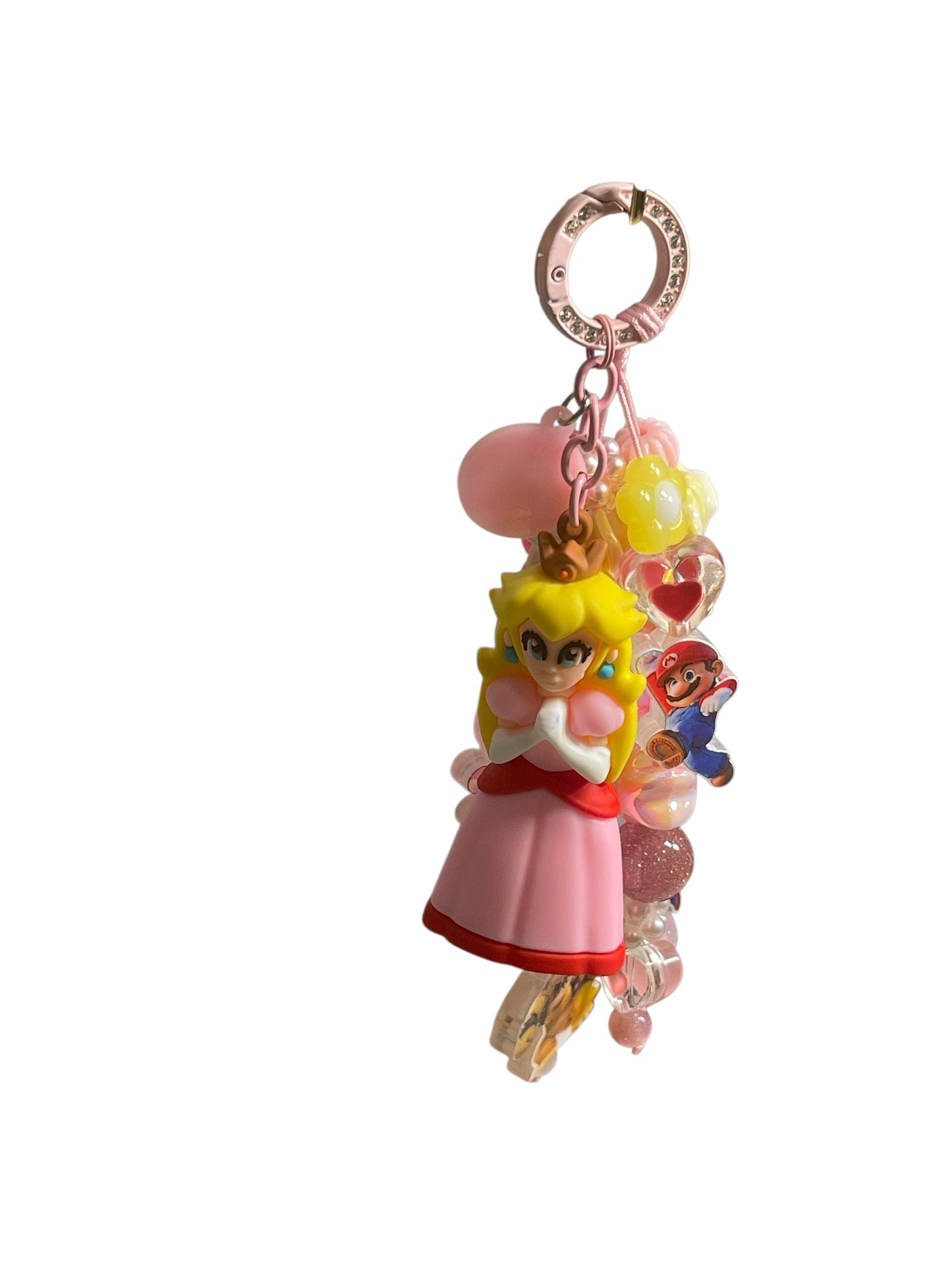 Mario Brothers Princess Peach Bag Charm