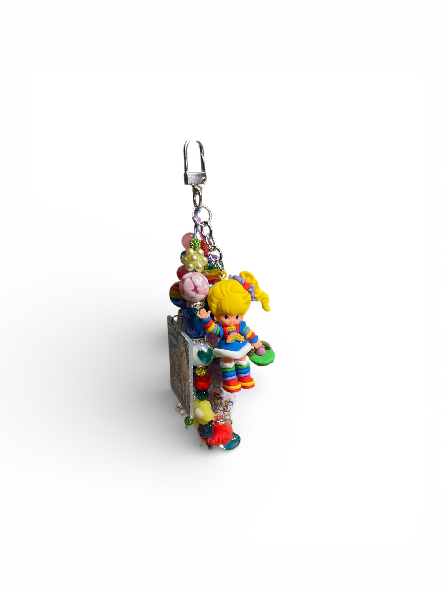Rainbow Bright with Basket Bag Charm