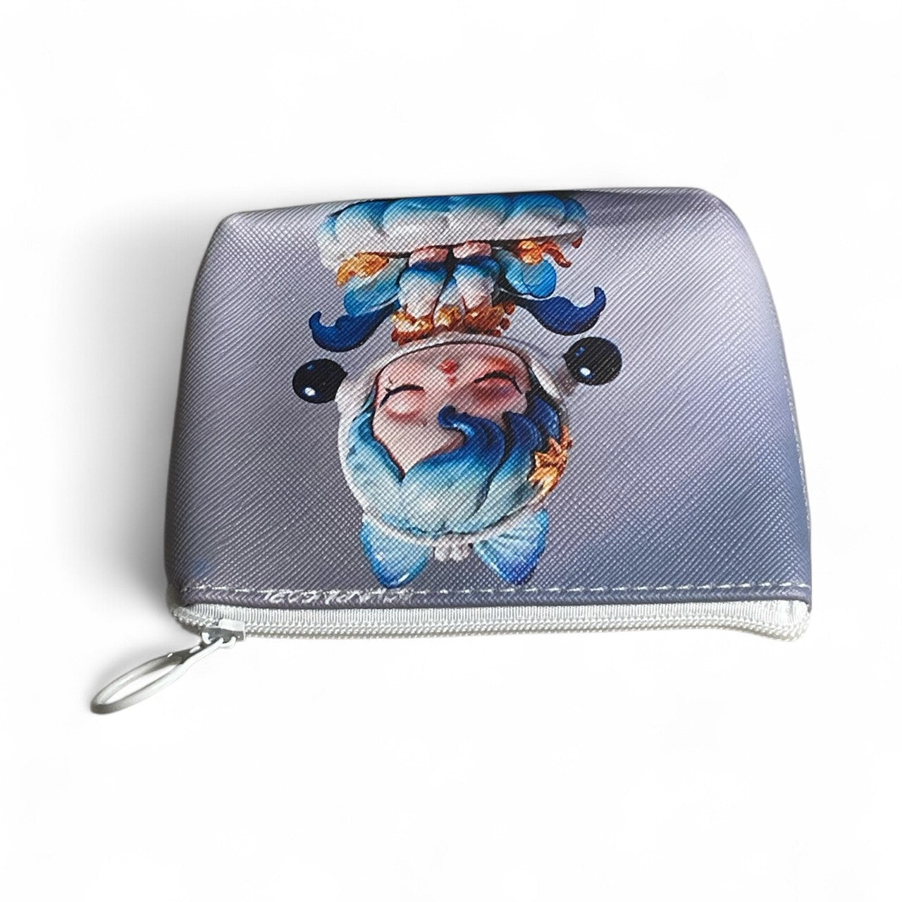 Skull Panda Zippered Coin Bags