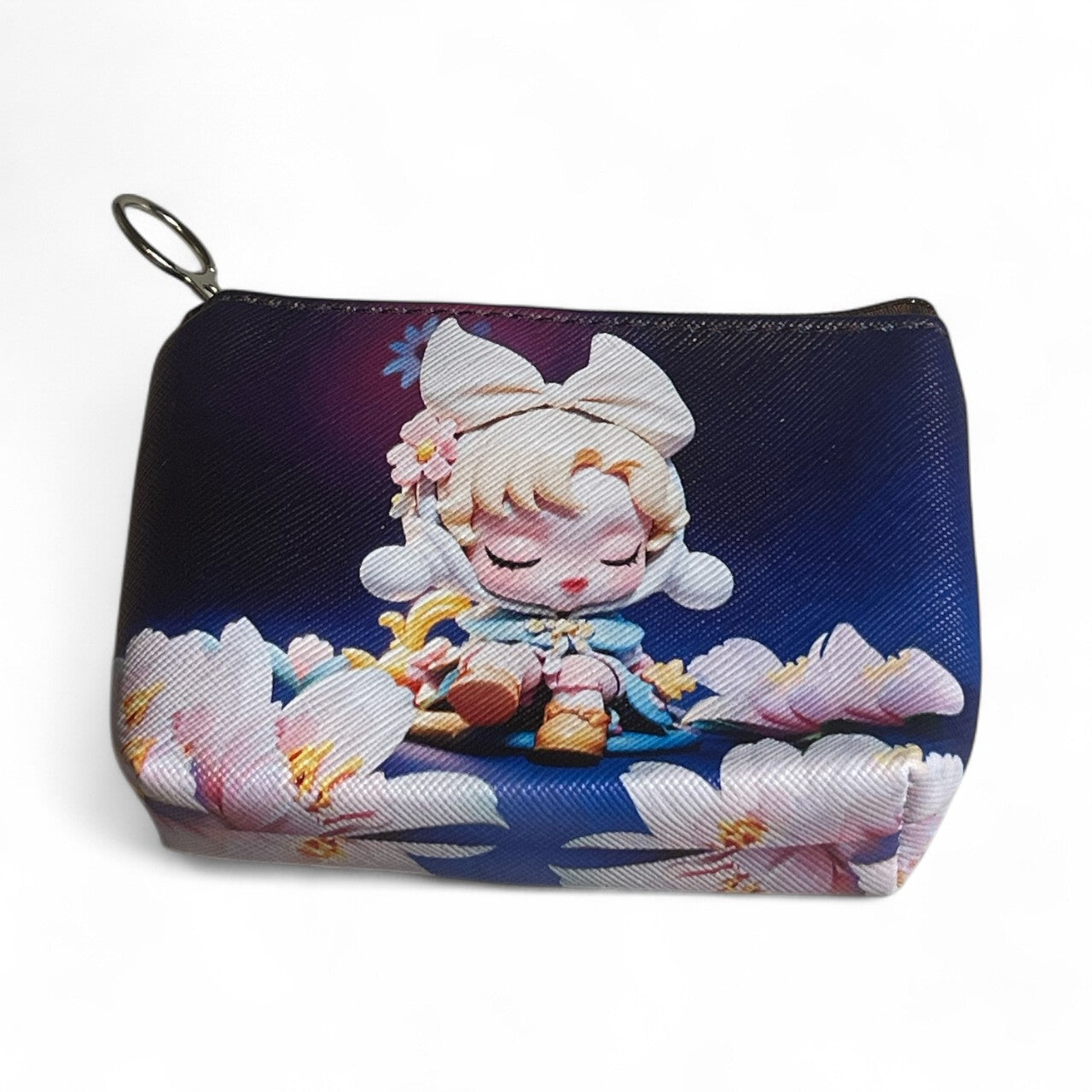 Skull Panda Zippered Coin Bags