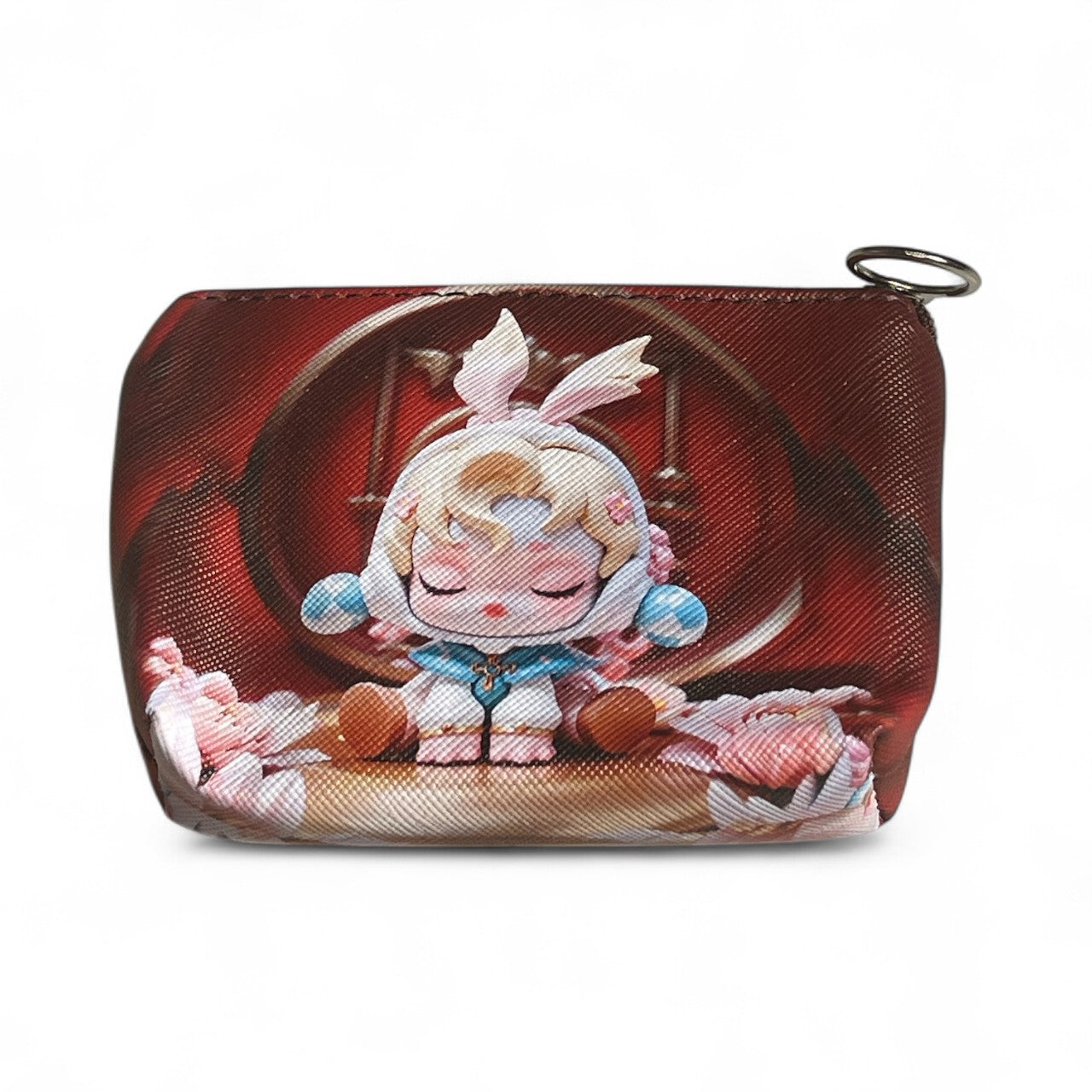 Skull Panda Zippered Coin Bags