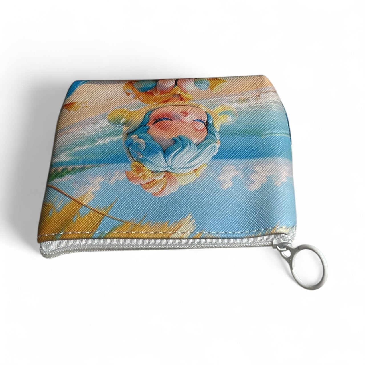 Skull Panda Zippered Coin Bags