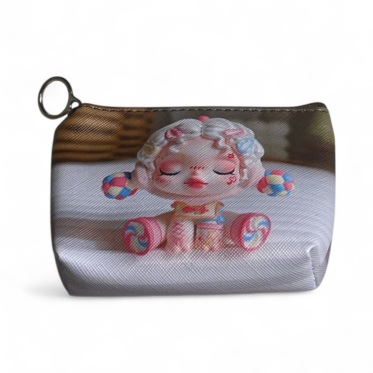 Skull Panda Zippered Coin Bags