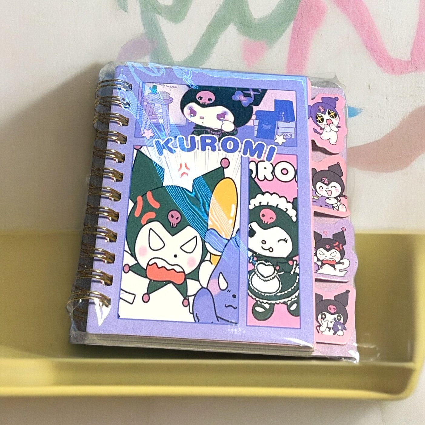 Small Notebook with Gothic Cat