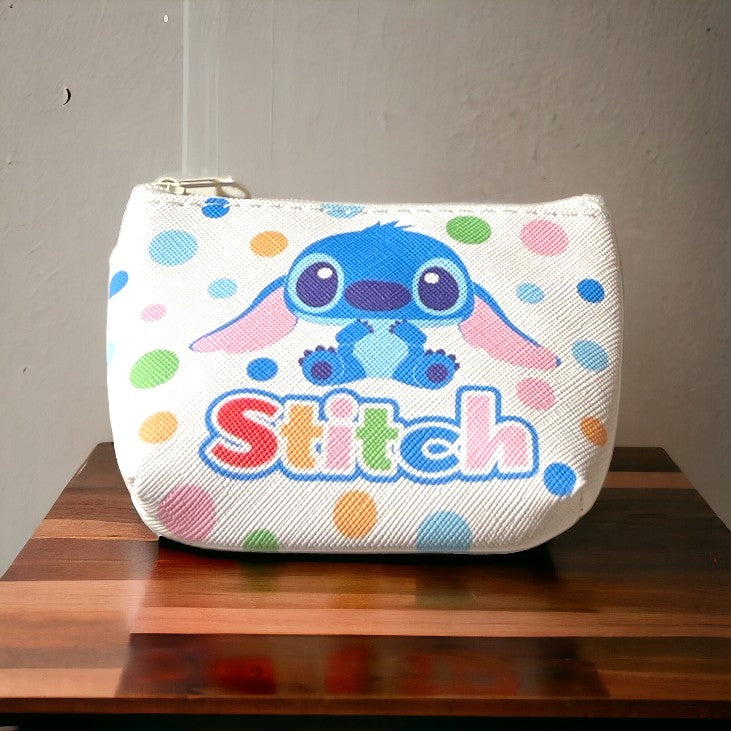 Small Coin Bag with Stitch Designs