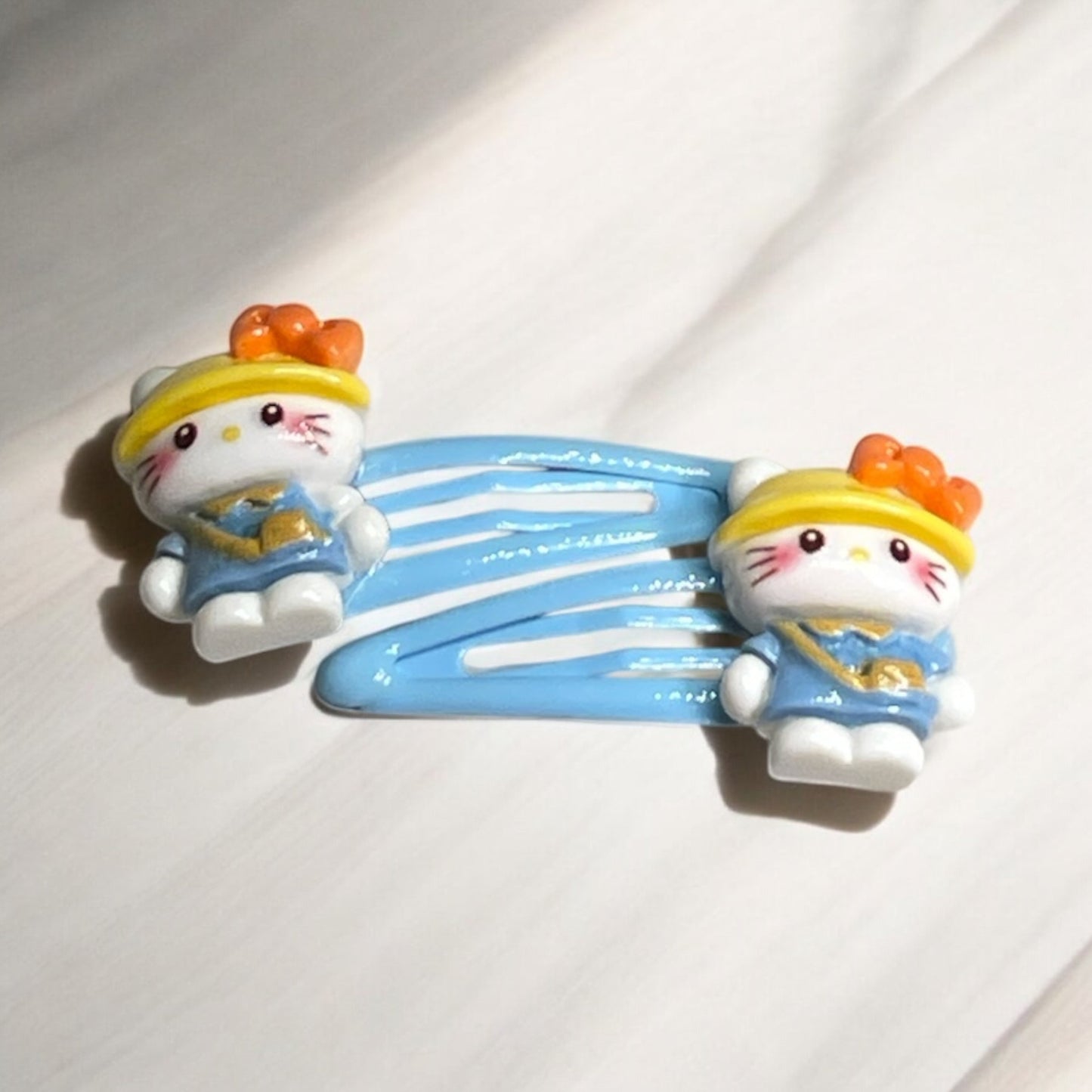 Kitty and Friends Charm Hair Clips