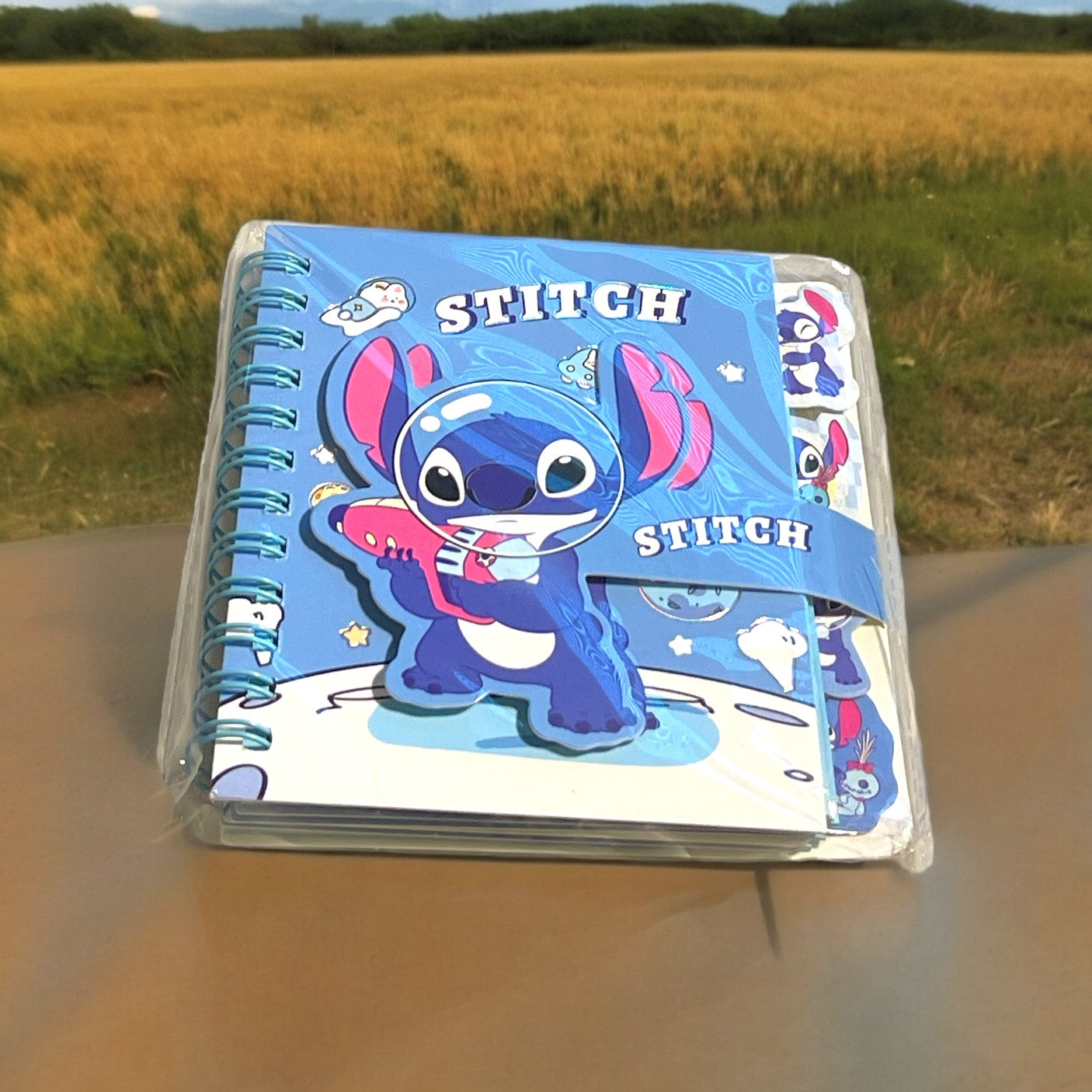 Blue Alien Notebook