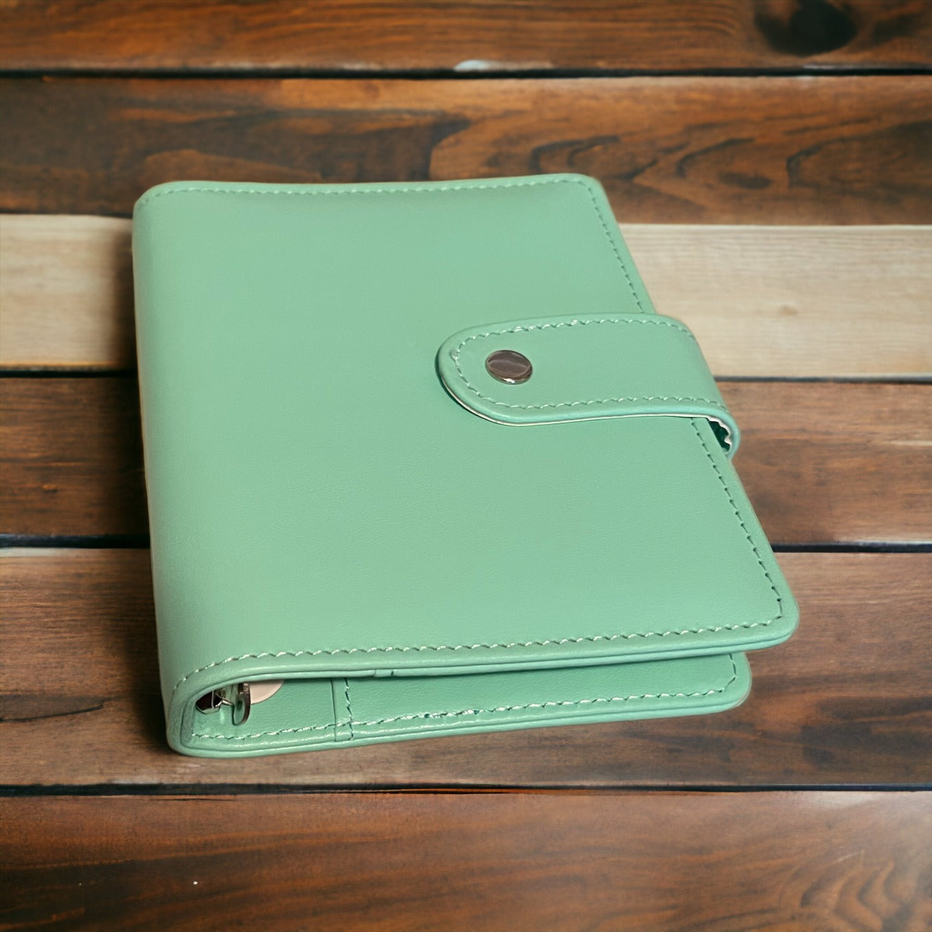 Teal Green Budget Binder A7 Size